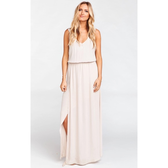 Show Me Your MuMu Dresses & Skirts - Show Me Your Mumu Kendall Maxi Dress in Show Me The Ring Crisp - Women’s Size XL